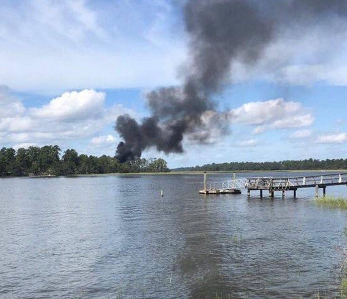 В США разбился истребитель пятого поколения F-35B