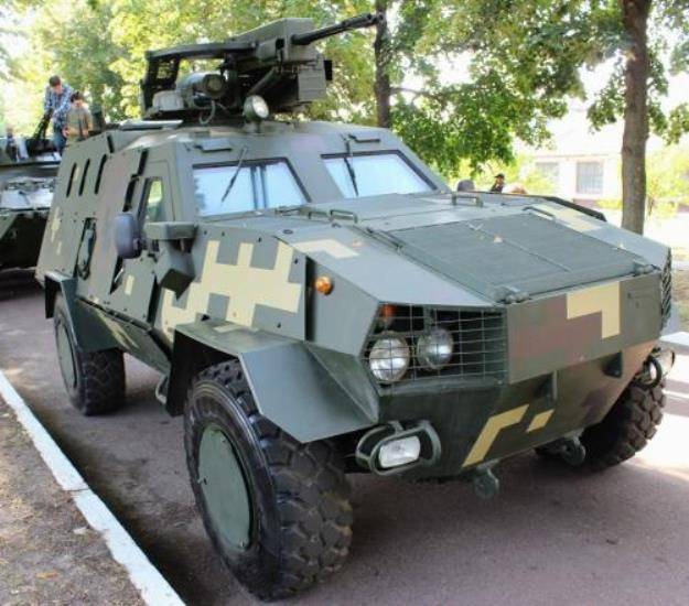Украинский «Дозор-Б» получил дополнительную броню