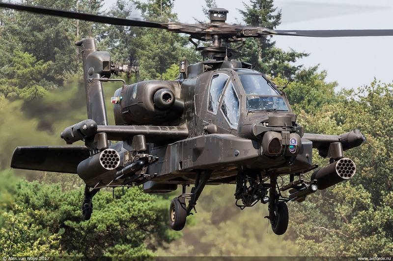 ВВС Нидерландов модернизируют вертолёты AH-64D Apache