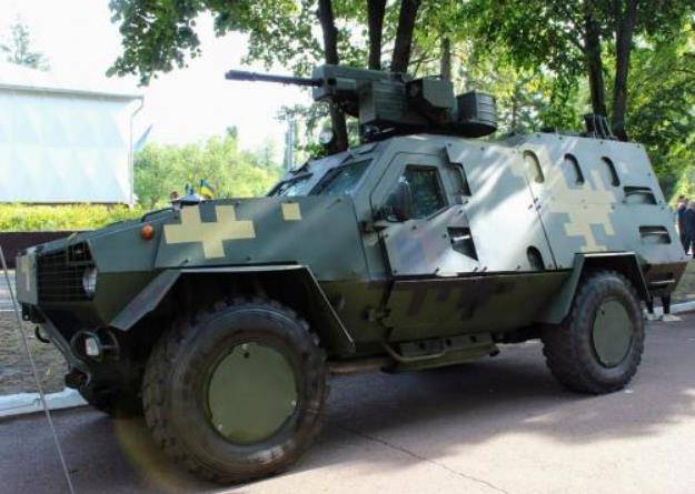 Украинский «Дозор-Б» получил дополнительную броню