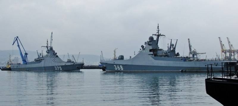 Новые корабли проекта 22160 в Новороссийске