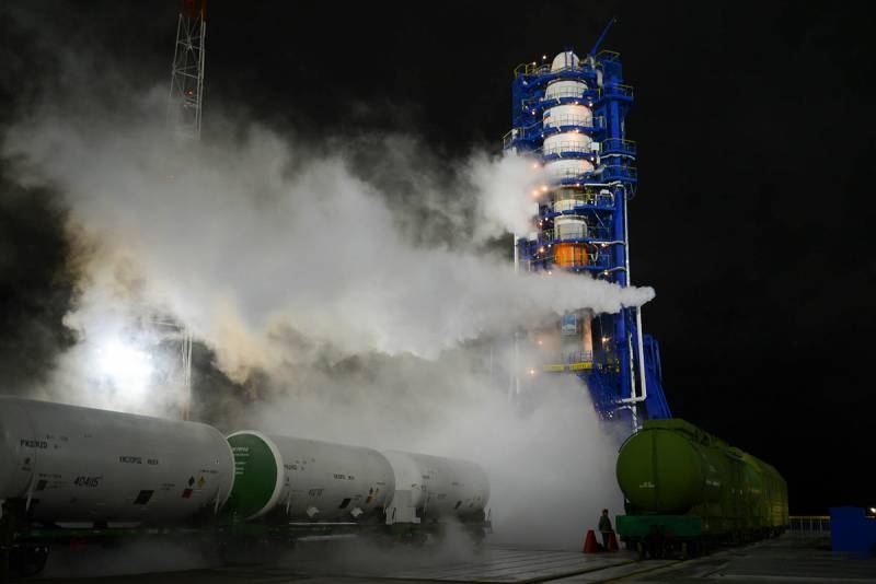 С космодрома Плесецк стартовала ракета «Союз-2.1б»