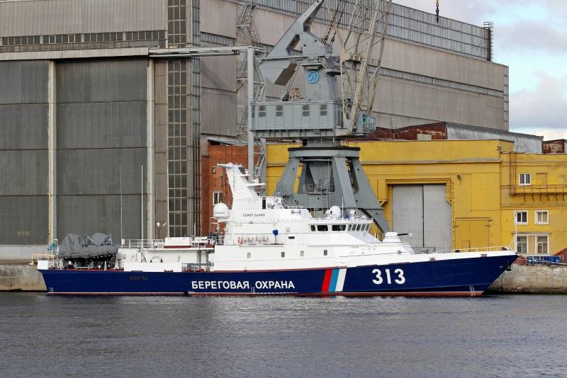 Береговая охрана РФ пополнилась очередным кораблём