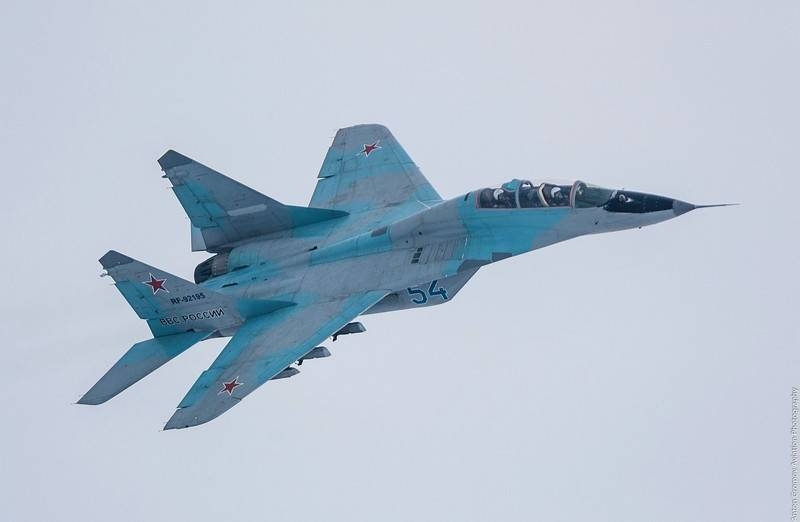 В Подмосковье разбился МиГ-29