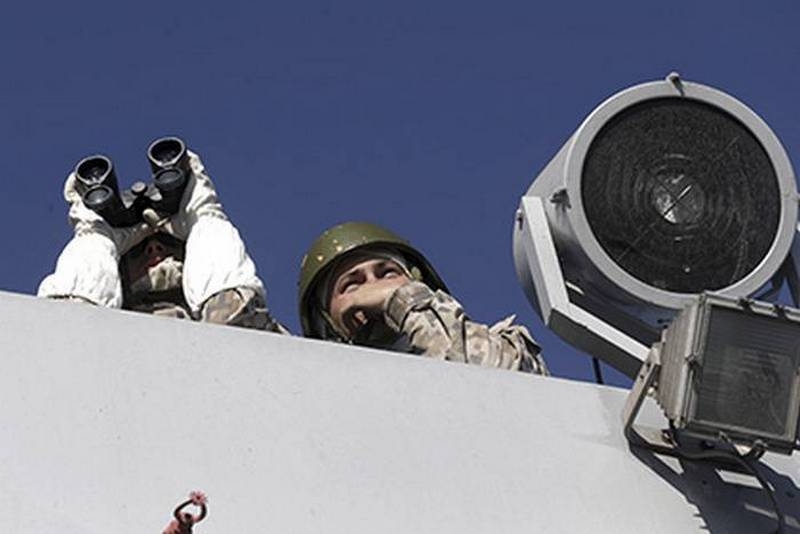 Латвийские пограничники опять обнаружили российские корабли