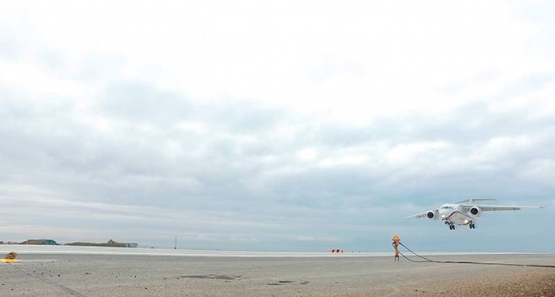 Крымский военный аэродром Бельбек "обзавёлся" новой взлётной полосой