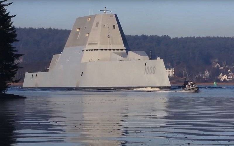 Американские эсминцы Zumwalt "перепрофилировали"