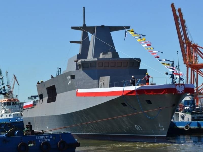 ВМС Польши вооружат фрегатами вместо корветов