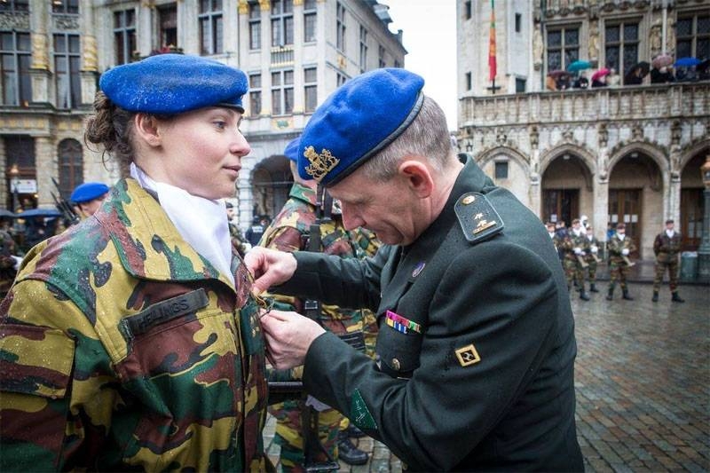 ВО-пятница: Женские лица бельгийской армии