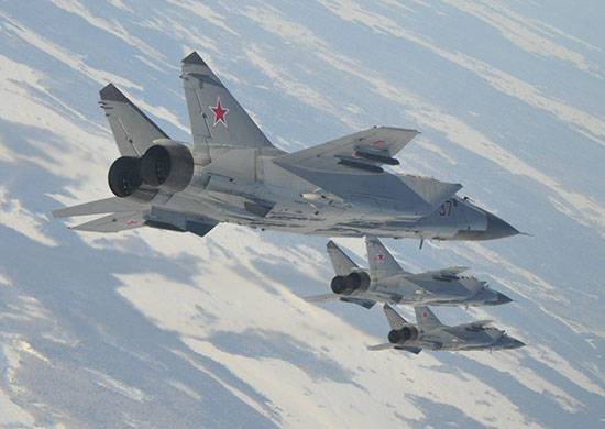 Стратосферное условное сражение МиГ-31БМ произошло над Пермским краем