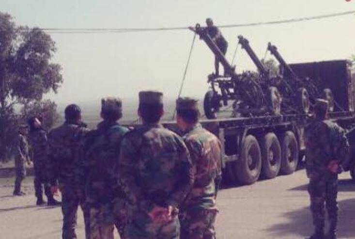 Сирийская армия перебросила в Хаму тяжёлые миномёты М-160