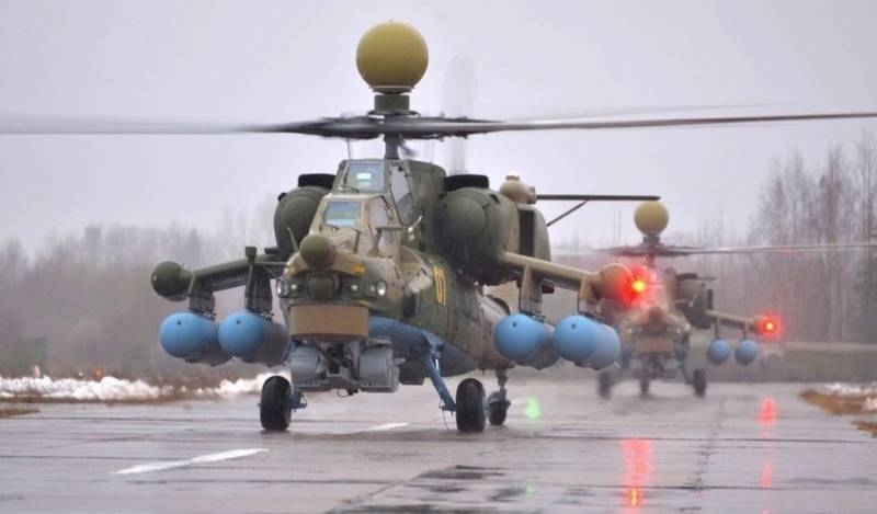 Партия новых вертолетов Ми-35М и Ми-28УБ поступила на вооружение ЮВО