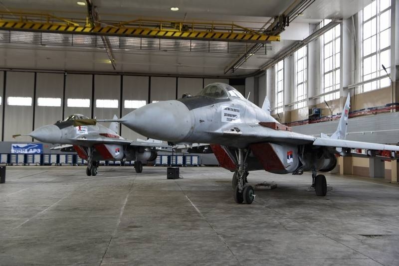 Белоруссия передала Сербии четыре МиГ-29 из наличия Минобороны РБ