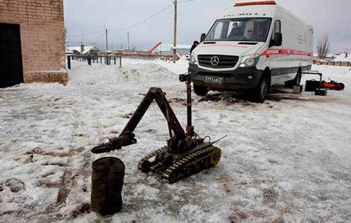 Сапёры ЮВО применили на учении новейший комплекс разминирования