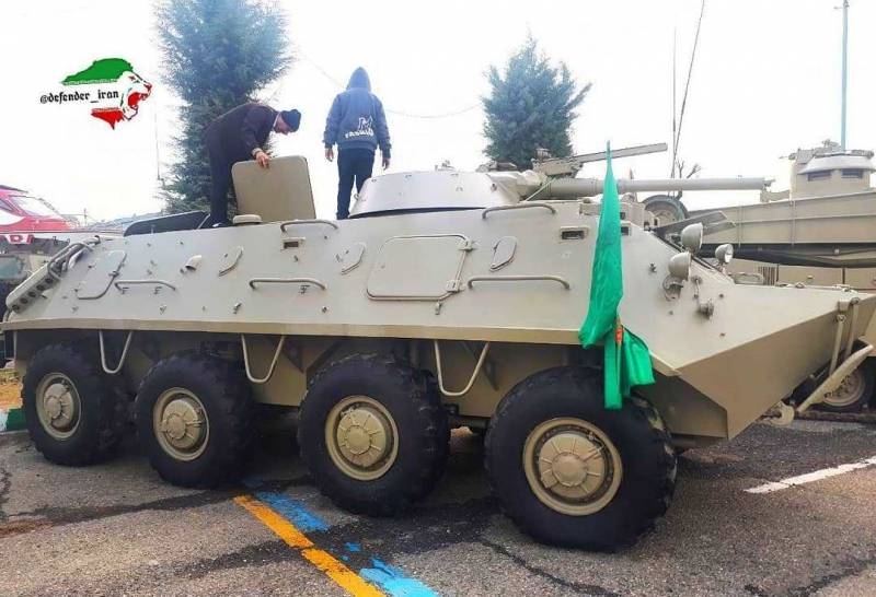 В Иране  башню с «Громом» установили на советский БТР-60