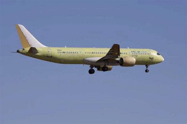 В Китае пристальное внимание обращают на российский МС-21