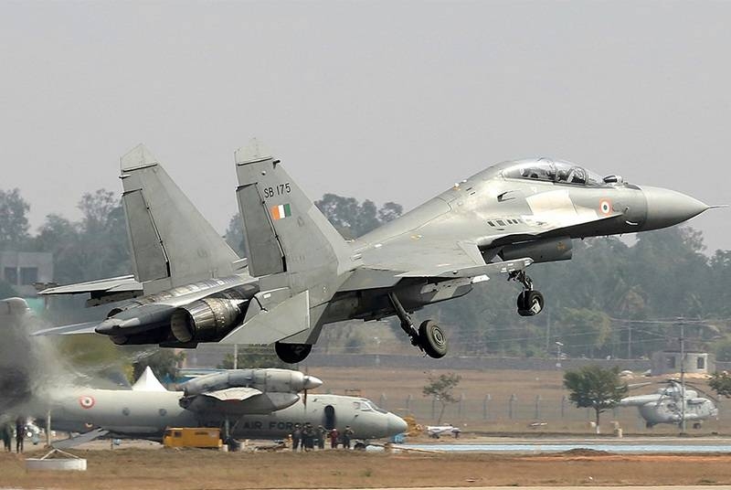 ВВС Индии заявили об уничтожении БЛА Пакистана истребителем Су-30МКИ