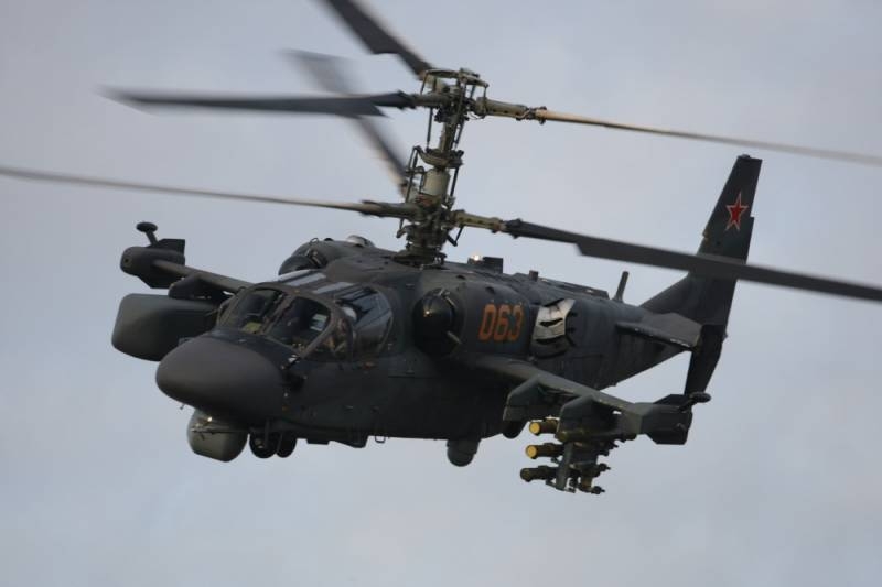 Ка-52 расширяет возможности с помощью ГОЭС-451 и системы РЭБ