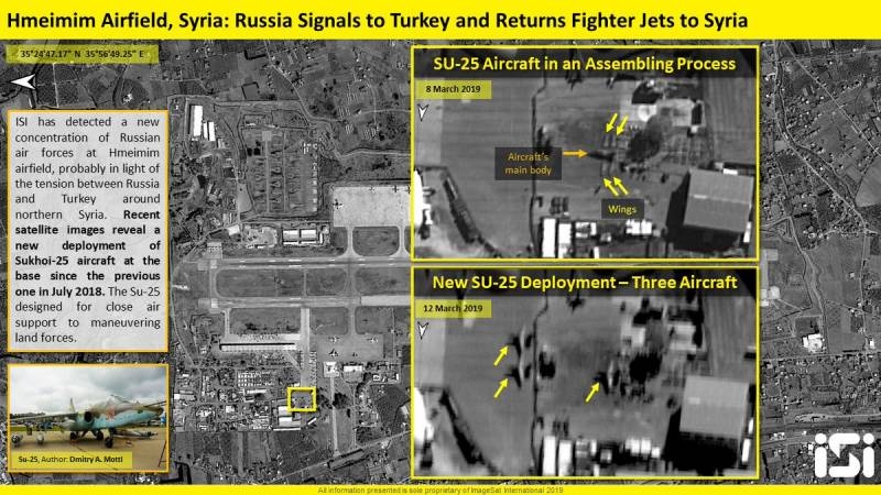 Израильская структура заявила о возвращении Су-25 ВКС РФ в Сирию