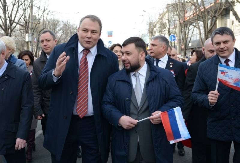Глава ДНР: процесс интеграции с Россией набирает обороты