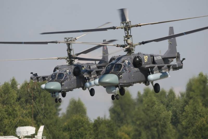 Ка-52 расширяет возможности с помощью ГОЭС-451 и системы РЭБ