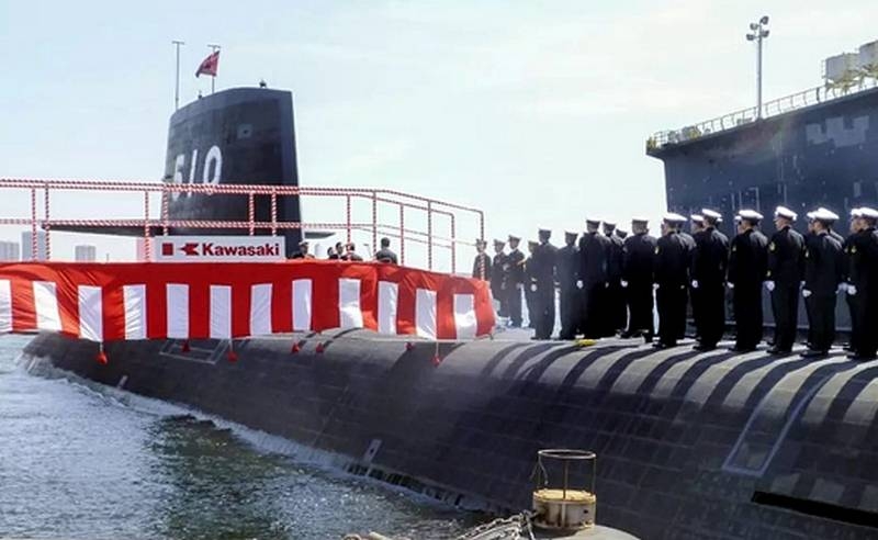 Японский военный флот пополнился десятой подлодкой класса "Сорю"