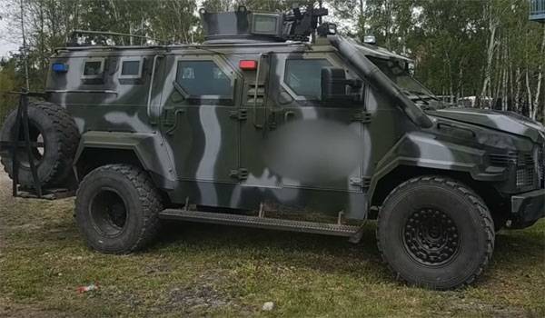 Показаны учения Нацгвардии Украины с применением "Спартана"