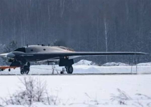 С-70 "Охотник" был испытан на подскок в Новосибирске