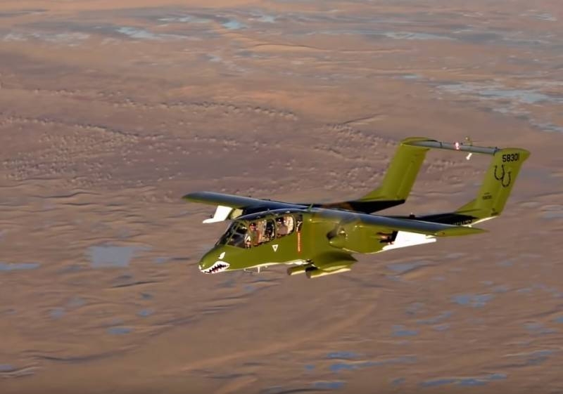 Последние OV-10 Bronco доживают свой век