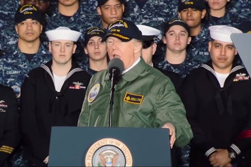 Трамп требует вернуть паровые катапульты на авианосцы