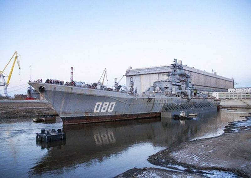 Сроки ввода в строй ТАРКР "Адмирал Нахимов" снова сдвигаются
