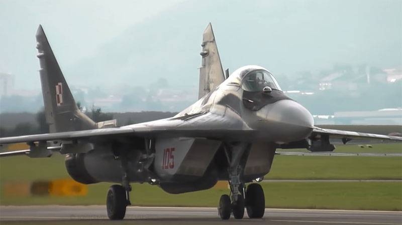 Названа причина нештатного срабатывания катапультного К-36ДМ на МиГ-29 ВВС Польши