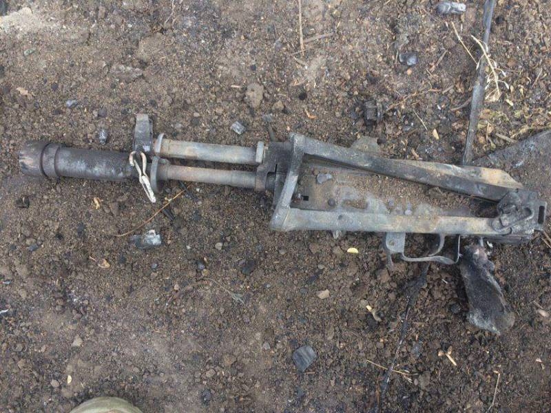 Псевдосанитарный "Хамви" ВСУ в районе Водяного подорвался на мине