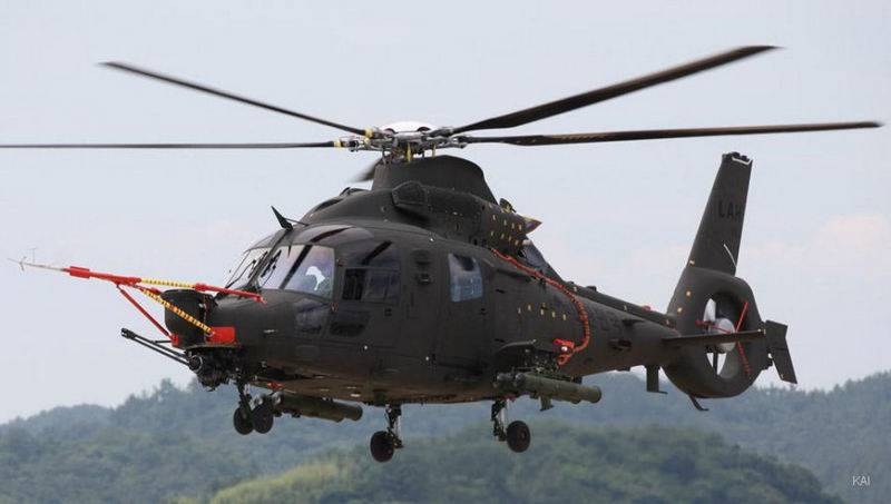 Южнокорейский ударный вертолёт LAH впервые поднялся в воздух