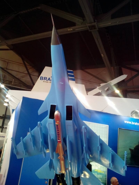 На салоне в Санкт-Петербурге уточнены ТТХ BrahMos воздушного базирования
