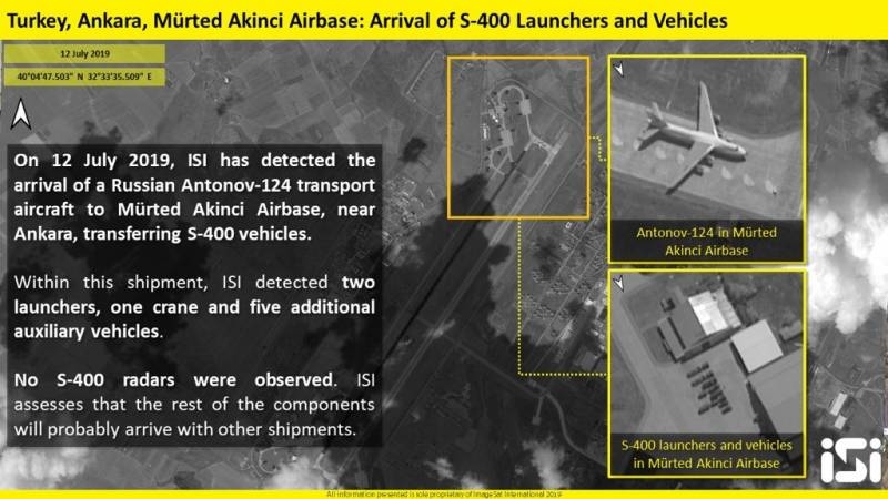 Израильтяне публикуют спутниковые снимки С-400 в Турции