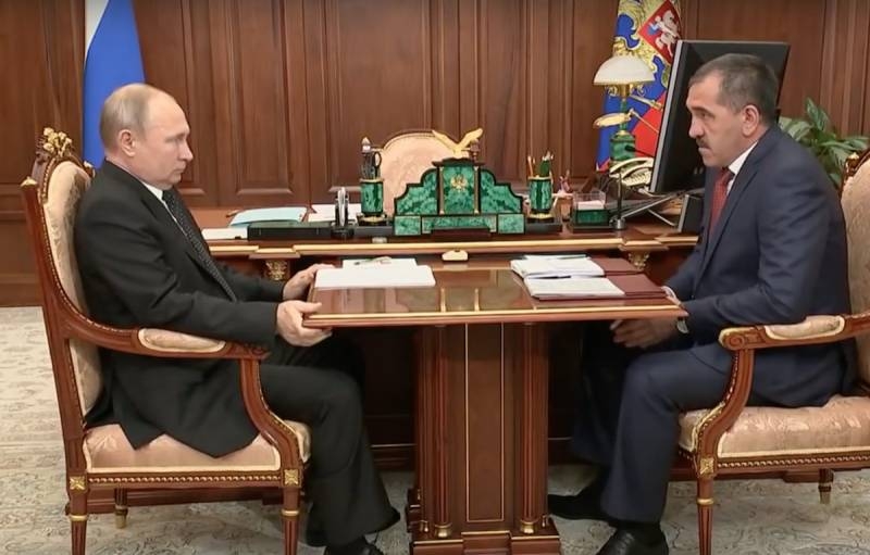 Президент РФ назначил Евкурова замглавы министерства обороны