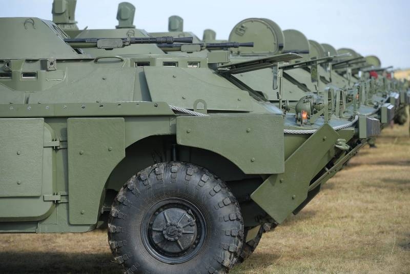 Россия безвозмездно передала Сербии модернизированные БРДМ-2МС