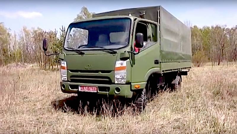 Опубликовано видео "мгновенного уничтожения" грузовика ВСУ