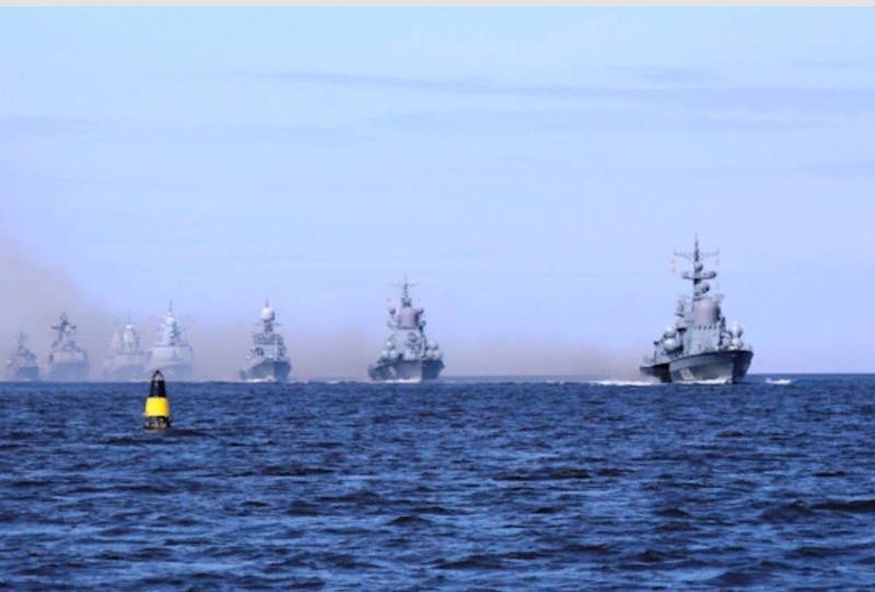 В Санкт-Петербурге прошли тренировки Главного военно-морского парада