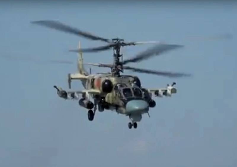 В США назвали преимущества российского вертолёта Ка-52 «Аллигатор» над Apache