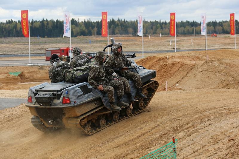 Российские ВДВ начали второй этап испытаний транспортного робота