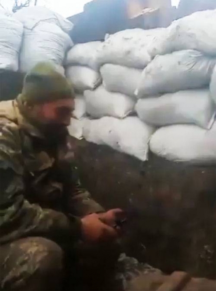 "Русский Иван, сдавайся" - на Украине показали ролик из окопа нацбата