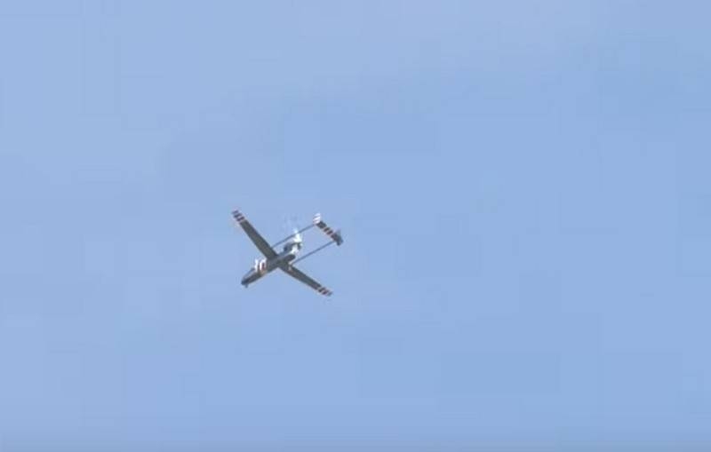 Минобороны показало первый полёт обновлённого БПЛА "Форпост-Р"