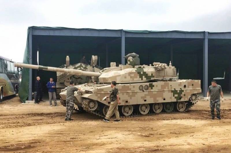 Китайский "экспортный" танк VT5 получит систему активной защиты