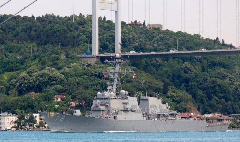 США направили в Чёрное море очередной ракетный эсминец УРО