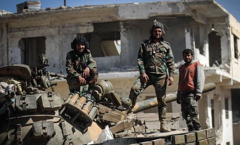 Сирийская армия продолжает попытки замкнуть кольцо вокруг Хан-Шейхуна