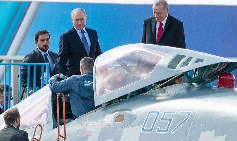 Эрдоган не исключает покупки российских Су-35 и Су-57 вместо американских F-35