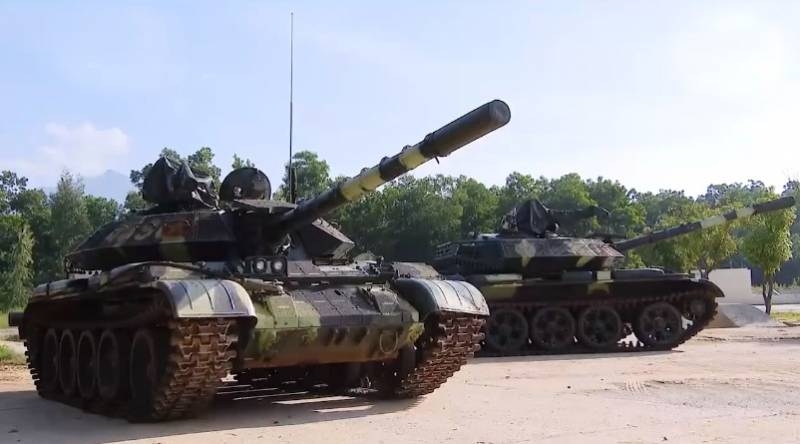 Обнародованы подробности модернизации танков Т-54 армии Вьетнама