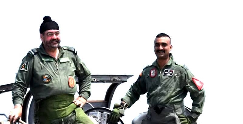 Маршал авиации Индии совершил совместный полёт с Абхинанданом Вартхаманом на МиГ-21